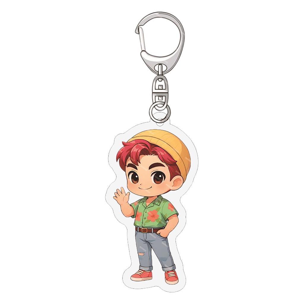Acrylic Keychain Pendant – Cute Decorative Gift For Student Backpacks