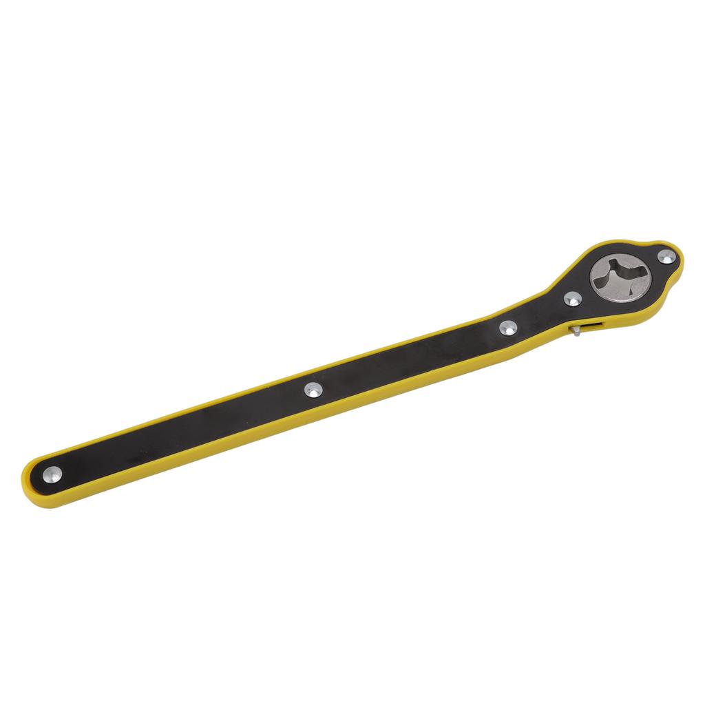 Ratchet Wrench 34cm Long Handle Ergonomic Labor Saving Jack Ratchet Wrench for Wheel Tire Removal