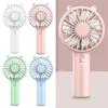 Portable Handheld Fan Small Cooling Fan USB Rechargeable Eyelash Eyelash Mute Cooler Handheld Fan Mini USB Rechargeable Desk