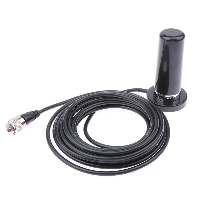 VHF UHF Dual Band Vehicle Radio Antenna With Magnetic Base PL259 Cable For Car Truck Ham Radio Amateur Radio Mobile Transceiver
