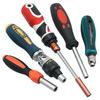 Hex Shank Air Screwdriver with Quick Ratchet Handle, Strong Magnetic Self-Locking Bit Holder, and Extension Rod Socket.