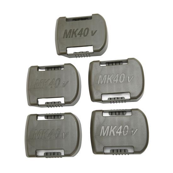 

5 шт., литий-ионный держатель, портативная стойка для хранения электроинструментов с потайными винтовыми отверстиями для лития 40 В