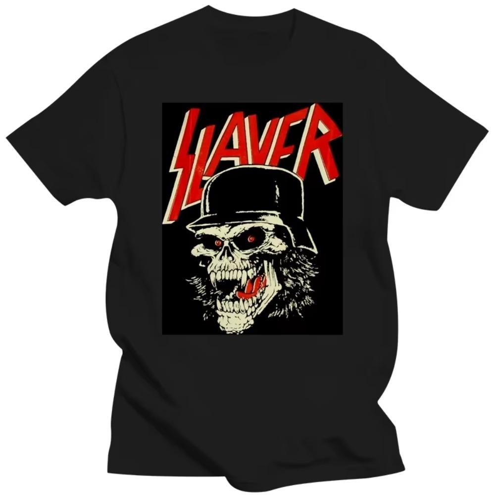 Cool Slayer T Shirt GrungeMens Tshirt Men Punk Rock Cotton Urban T Shirt Cheap Discount Vintage Tee Shirt