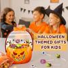 Halloween Pumpkin Candy Bucket Plastic Candy Container Trick Or Treating Baskets For Kids Trick Or Treating Supplies