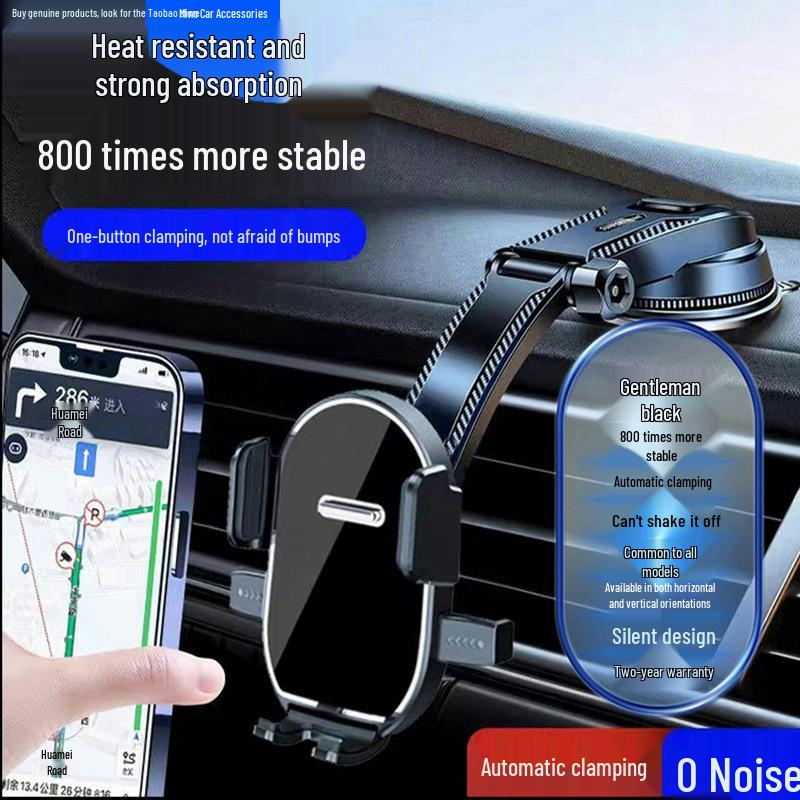 Suction Cup Air Vent Dashboard Car Phone Holder - 2025 Model