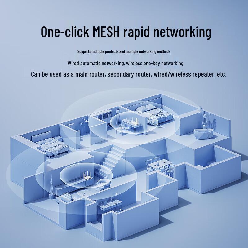ZTE Xuntian BE5100Pro+ WiFi 7 Router (CN Version)