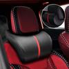 PU Leather Auto Car headrest Memory Pillow Seat Head Neck Headrest Rest Cushion
