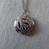 Collier lanterne loup rétro et chaîne de pull