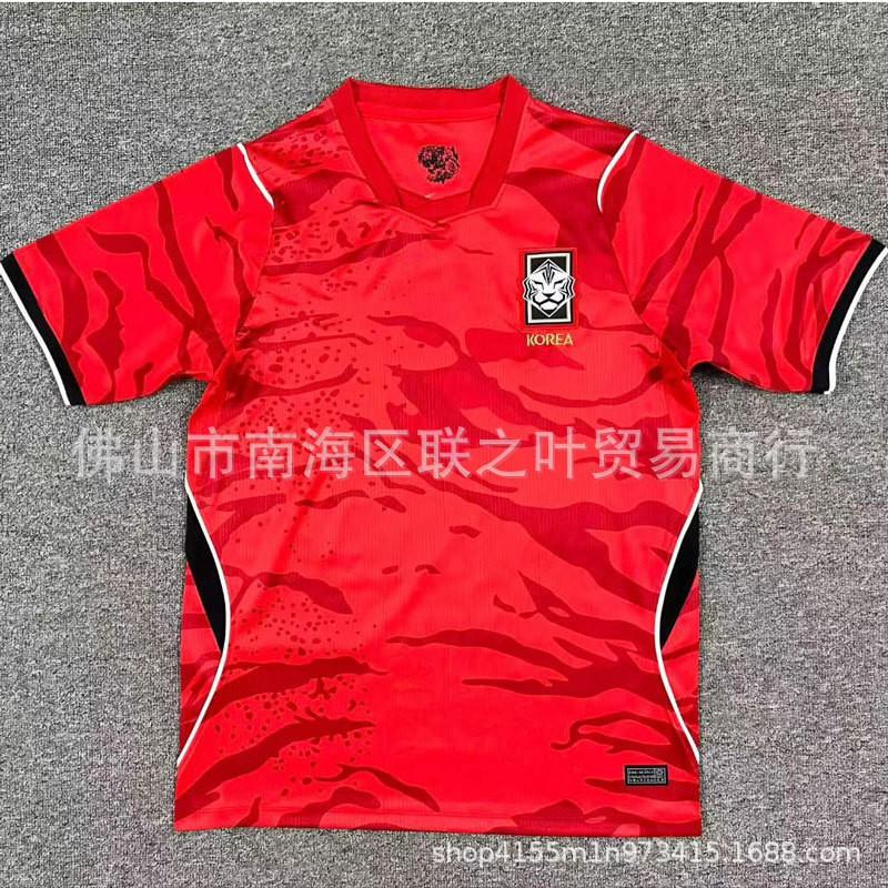 Korea National Team Soccer Jersey 2026 Home Away Short Sleeve Football Shirt Men Adult S-XXL