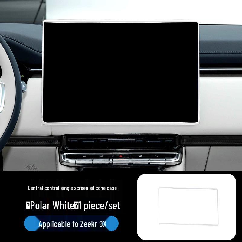 Zeekr 9X Screen Protector: Soft Silicone Anti-Collision Cover for Interior and Accessories.