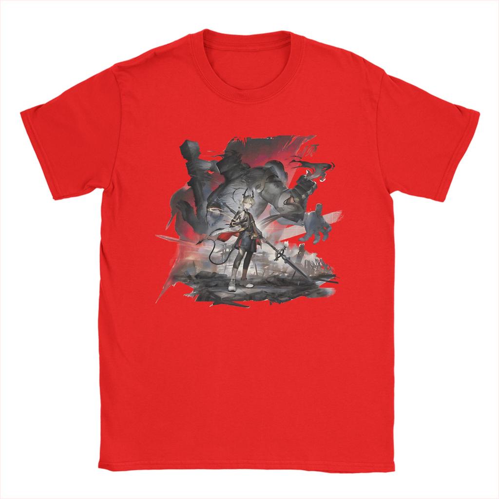 Laevatain Arknights Endfield New Arrival T Shirt for Unisex Women Pure Cotton Tee Shirt Clothes