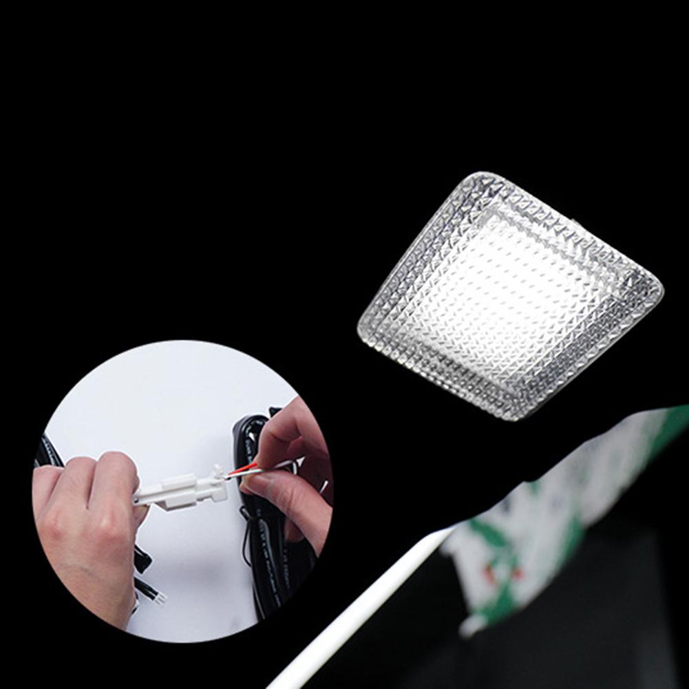 

Фонарь задней двери Прозрачный белый светодиодный фонарь заднего короба + ABS