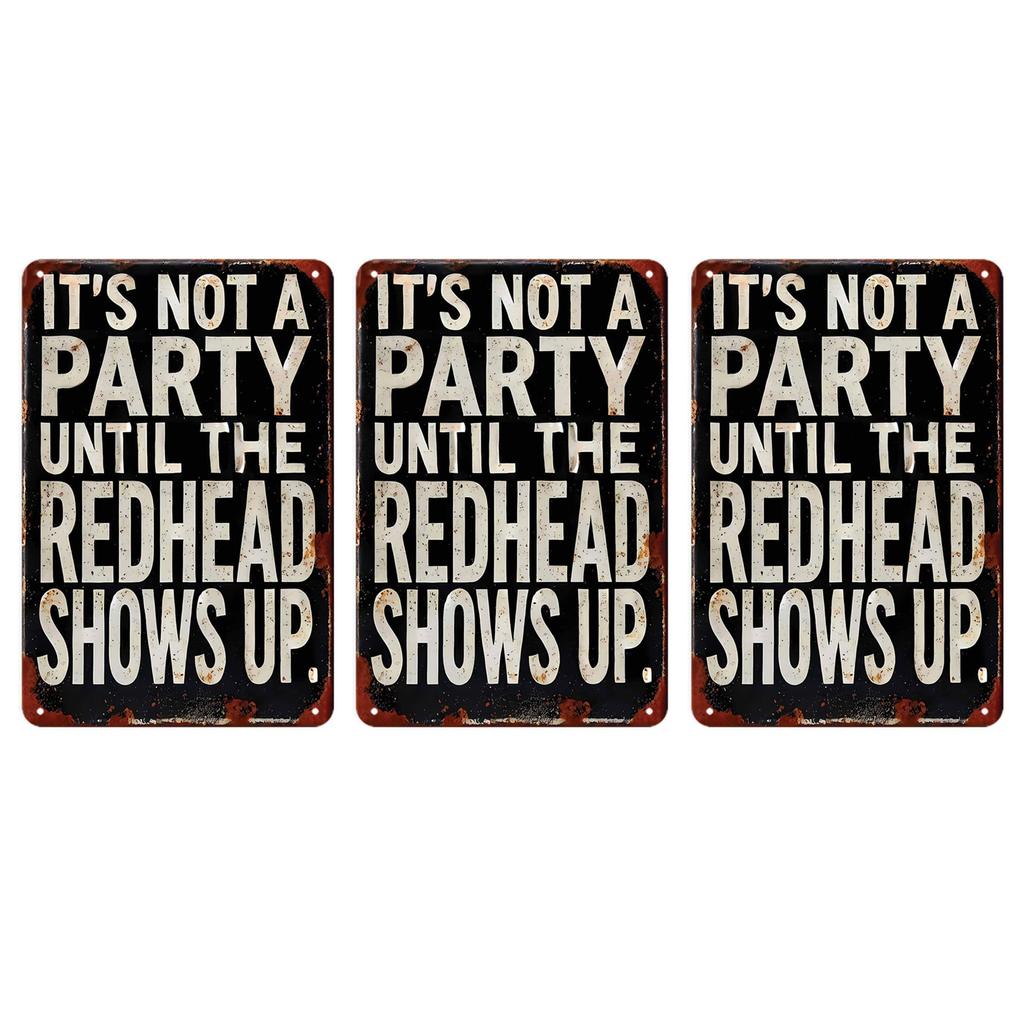Dark Humor Decor Rustic Farmhouse Metal Wall Signs For Vintage Cafe