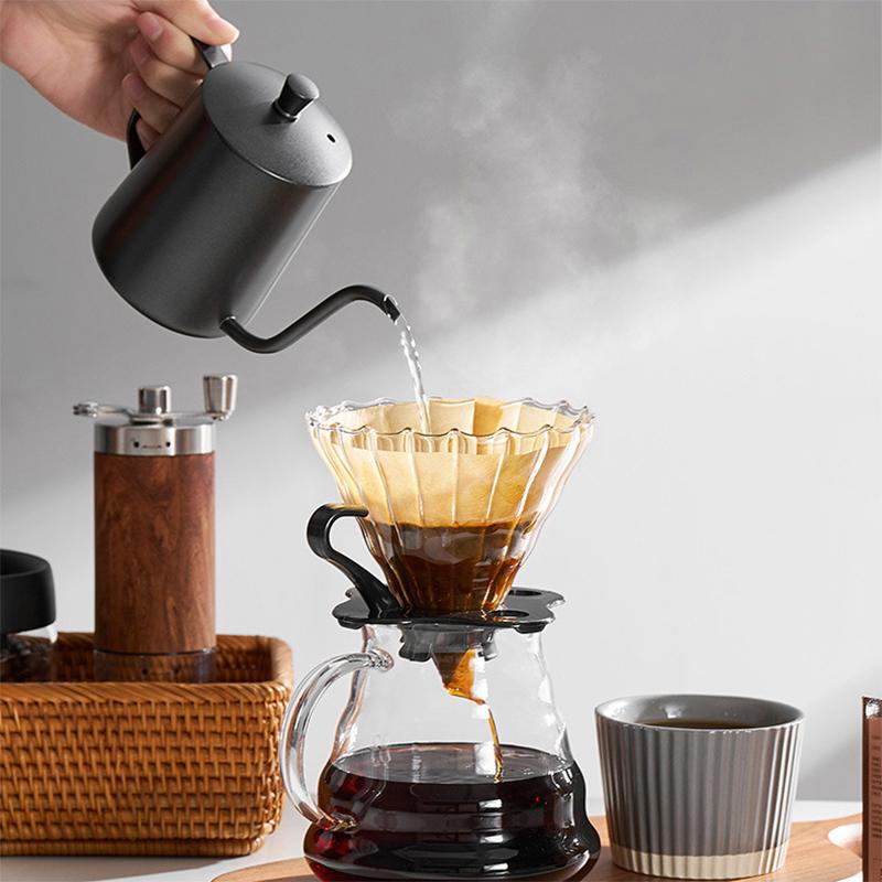Disposable Wooden Coffee Filtration Paper Cone Shaped For V60 Dripper Coffee Filters Cup Drip Coffee Accessories Barista Tool