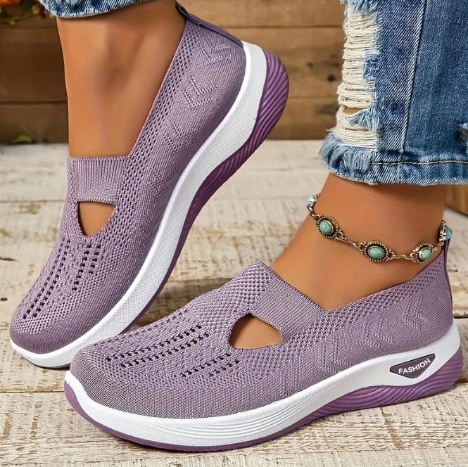 Modische Damen-Sneaker Atmungsaktive Walking-Schuhe Frühling Herbst Freizeitschuhe Outdoor Flache Schuhe