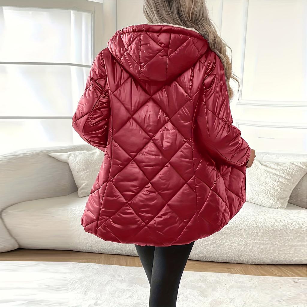 Women's Faux Suede Button Jacket Oversized Gathered Hem Short Length Coat Casual Vintage Outerwear With Pockets