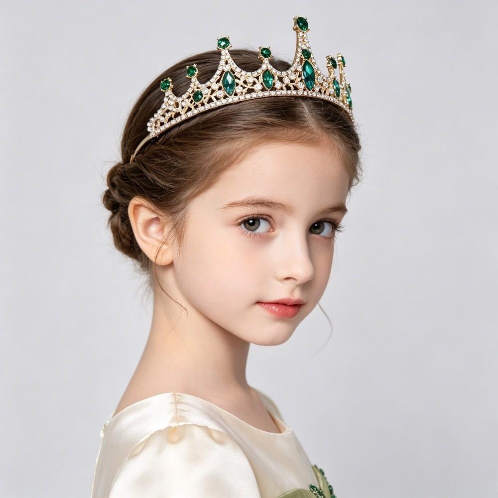 Photography Props Crystal Tiaras Rhinestone Bride's Crown Prom Dress Headband Hair Accessories