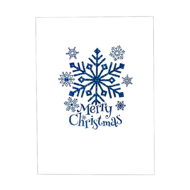 Christmas Decorations 3D Card Party Decoration Folding Type Party Supplies