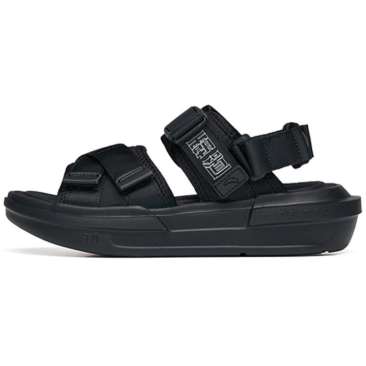 New ANTA BaDao Sandals 'Black' Women's 122238501-1