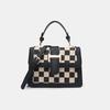 Small Design Checkerboard Portable Square Bag Women's New 2026 Fashionable Retro Single-shoulder Cross-body