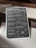 Nail Art Stamping Plates - Star, Polka Dot, Lines, Grid Lace Textures