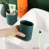 Portable Travel Toothbrush Holder Leakproof Design Elegant Striped Perfect For Camping Business Trips