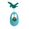 Cat Toys with Natural Catnip Plastic Interactive Cat Toy Teeth-Cleaning and Dental Care Wobble Toy for Indoor Cats, Self-Play
