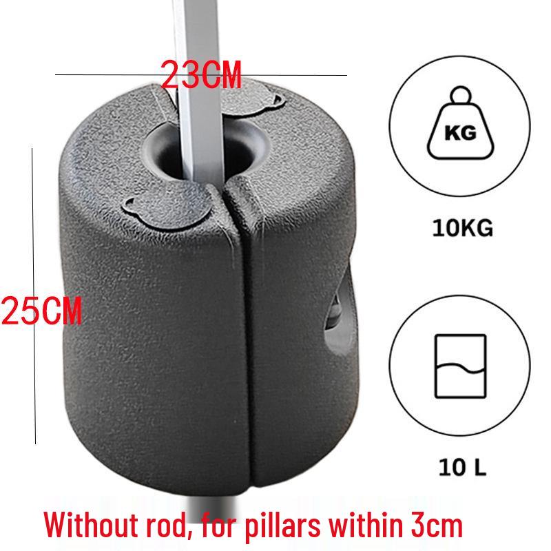 Water-Fillable Weighted Base Bag for Outdoor Tents and Umbrellas