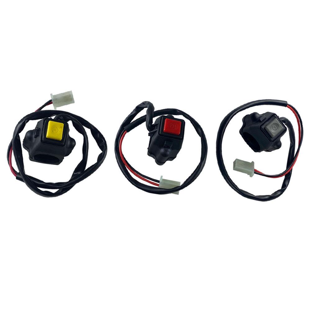 1pc Motorcycle Start For Horn Switch Button Motorcycle Handlebar Control Switch Motorcycle Engine Ignition Kill Switch Button