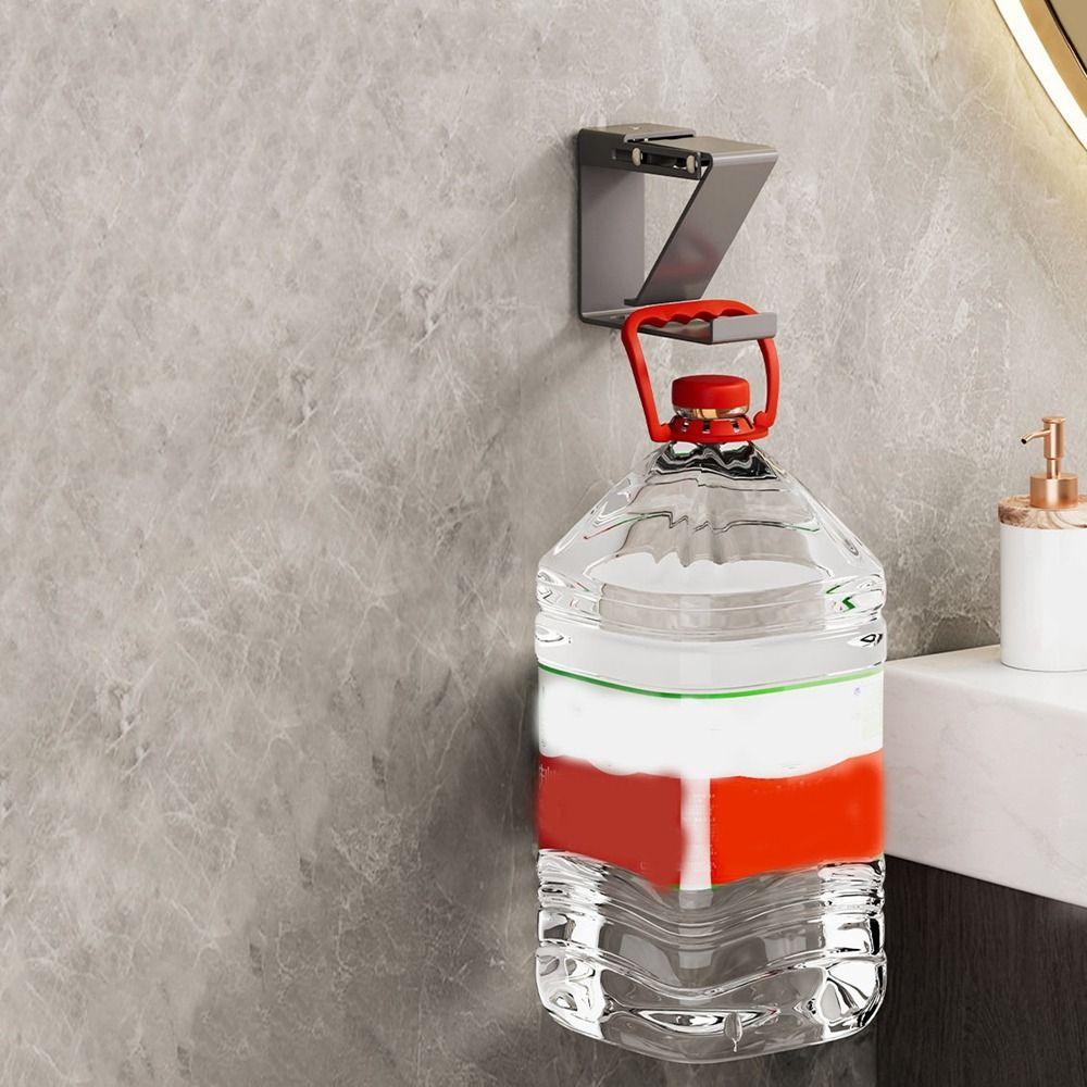 Hole-free Washbasin Hook Carbon Steel Basin Storage Stand Washbasin Rack Holder  Toilet