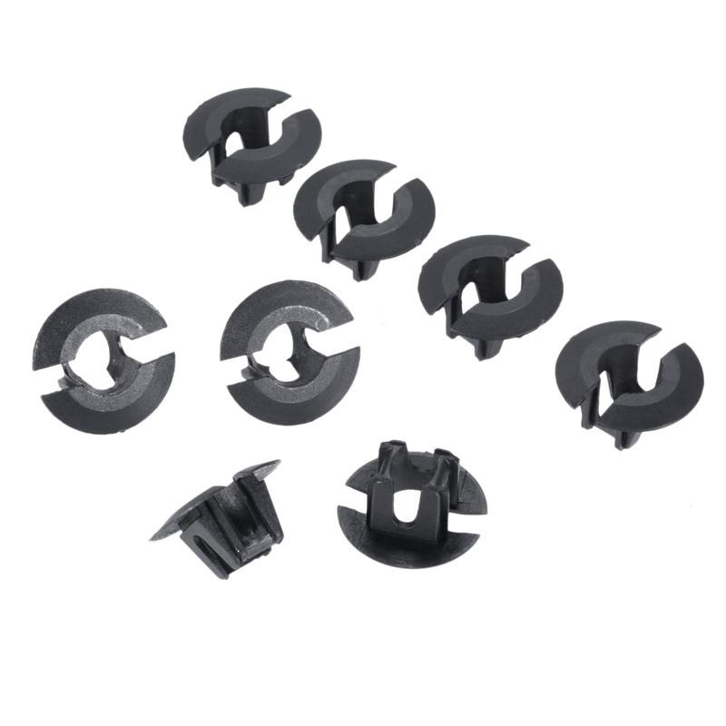 Mgoodoo 15Pcs 25 GM Front Air Deflector Grommets Fastener 15733970 2147483648 for Sierra Deflector Grommet Auto Interior Parts