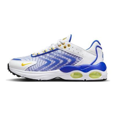 Air Max TW GS Racer Blue Kinder Sneakers Weiß Schwarz Speed-Gelb DQ0296-100