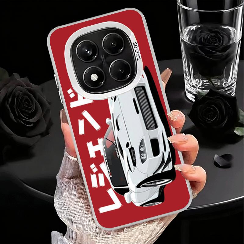 

JDM Tokyo Drift Sports Car Shockproof Phone Case for Xiaomi Redmi Note 15 14 13 12 Pro Plus 11 11S 11T 5G Cover Anti Fall Fundas Redmi Note 12 4G