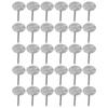 30Pcs Brush Wheel Flat Mini Wood Carving Rust/Corrosion/Paint Removal Polishing ToolsSteel Wire