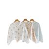 - catty confinement shawl summer thin postpartum shoulder and neck protection cotton gauze vest cape feeding clothes two-piece set