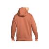 Nike Logo Pattern Hooded Long Sleeve Sweatshirt Men sweatshirt Brown BV2654-215