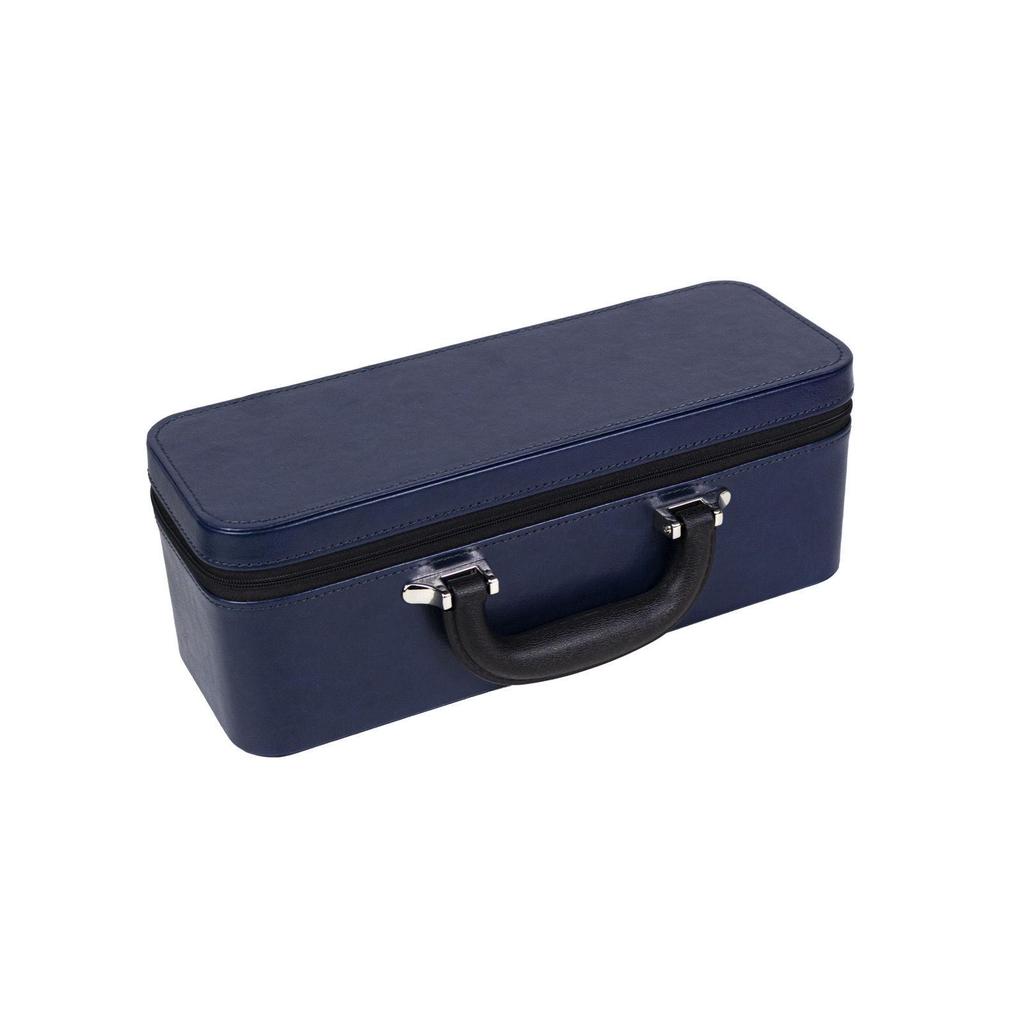 Multi-Bracelet Jewelry Storage Box with Ring, Necklace, and Bracelet Display