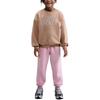 Nike Sweatshirt Round Neck Breathable Letter Fleece Long Sleeve Kids Kids tops IQ2897-200