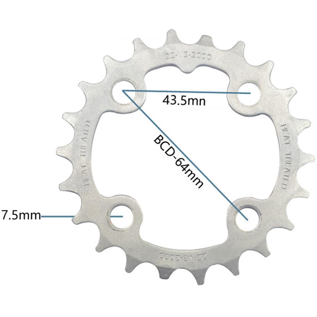 7 speed chainring