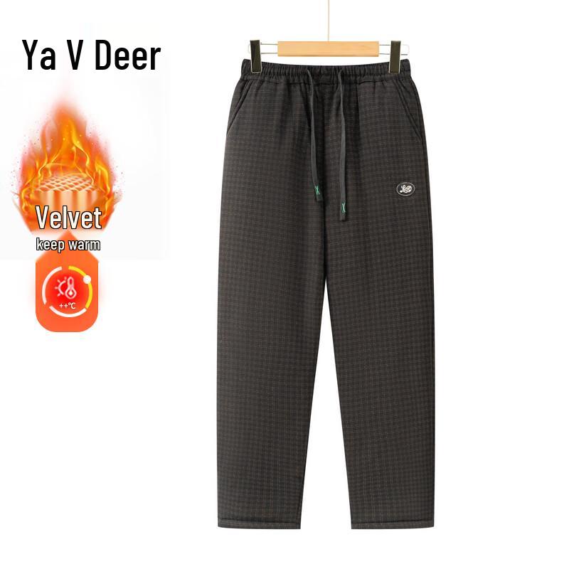Мужские спортивные штаны Yalu, свободные, прямые, без складок 4XL