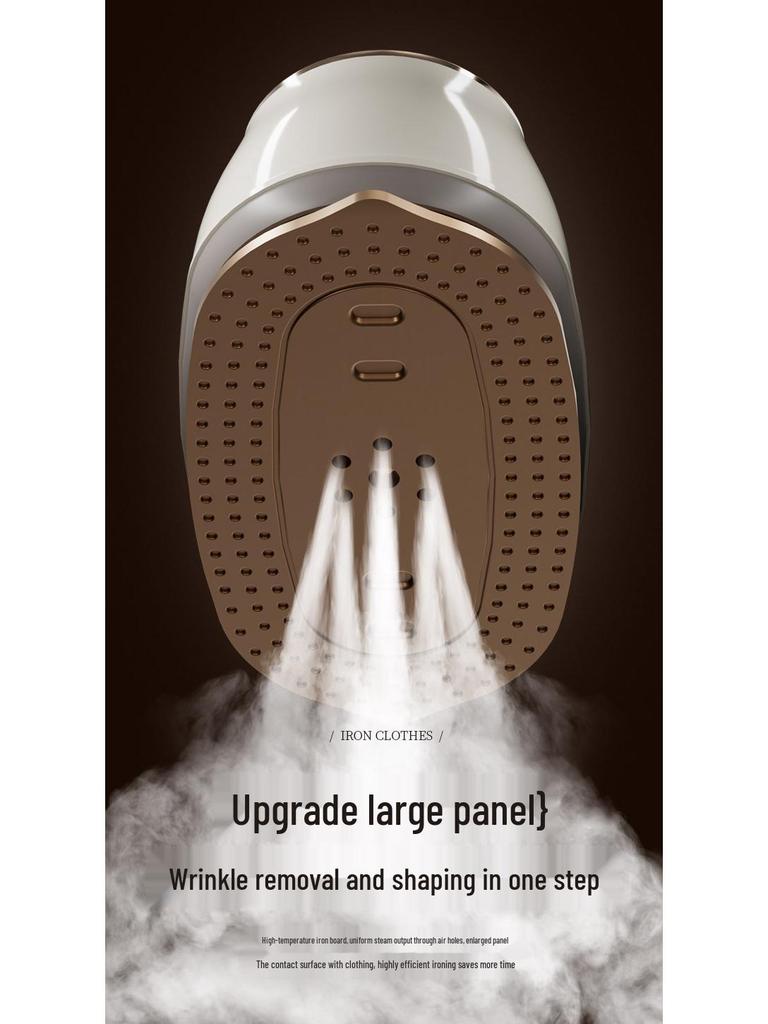 Portable Handheld Garment Steamer and Travel Iron