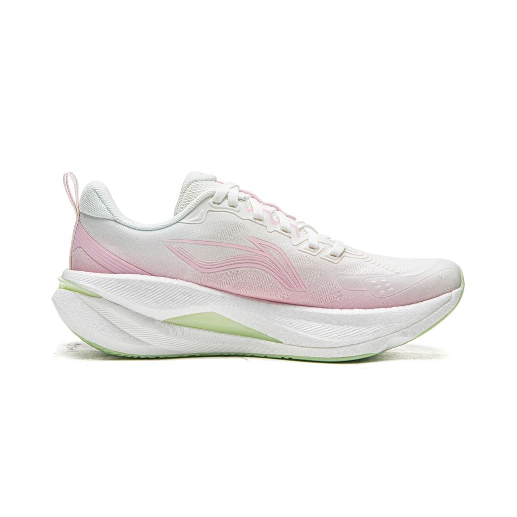 Li Ning Wu Shi 5S 6.0 Valentines Day Limited Edition Peach Blossom Training Shoes Women Sneakers White Pink ARSW034-9