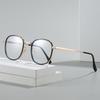 Square Myopia Glasses Metal Frame Women Men Eyeglasses TR90 Frame Prescription Eyewear 0 -0.5 -1.0 -2.0 -3.0 To -6.0 Diopter