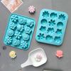3 Pack Flower Mold Silicone Daisy Flower Chocolate Molds Floral Sunflower Tulip Daisy Candy Baking Molds Cake Pop Mold
