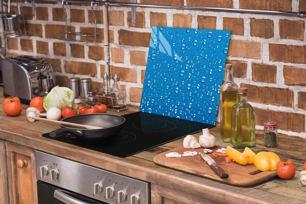 GLASSCHNEIDEBRETT 52x40 TROPFEN