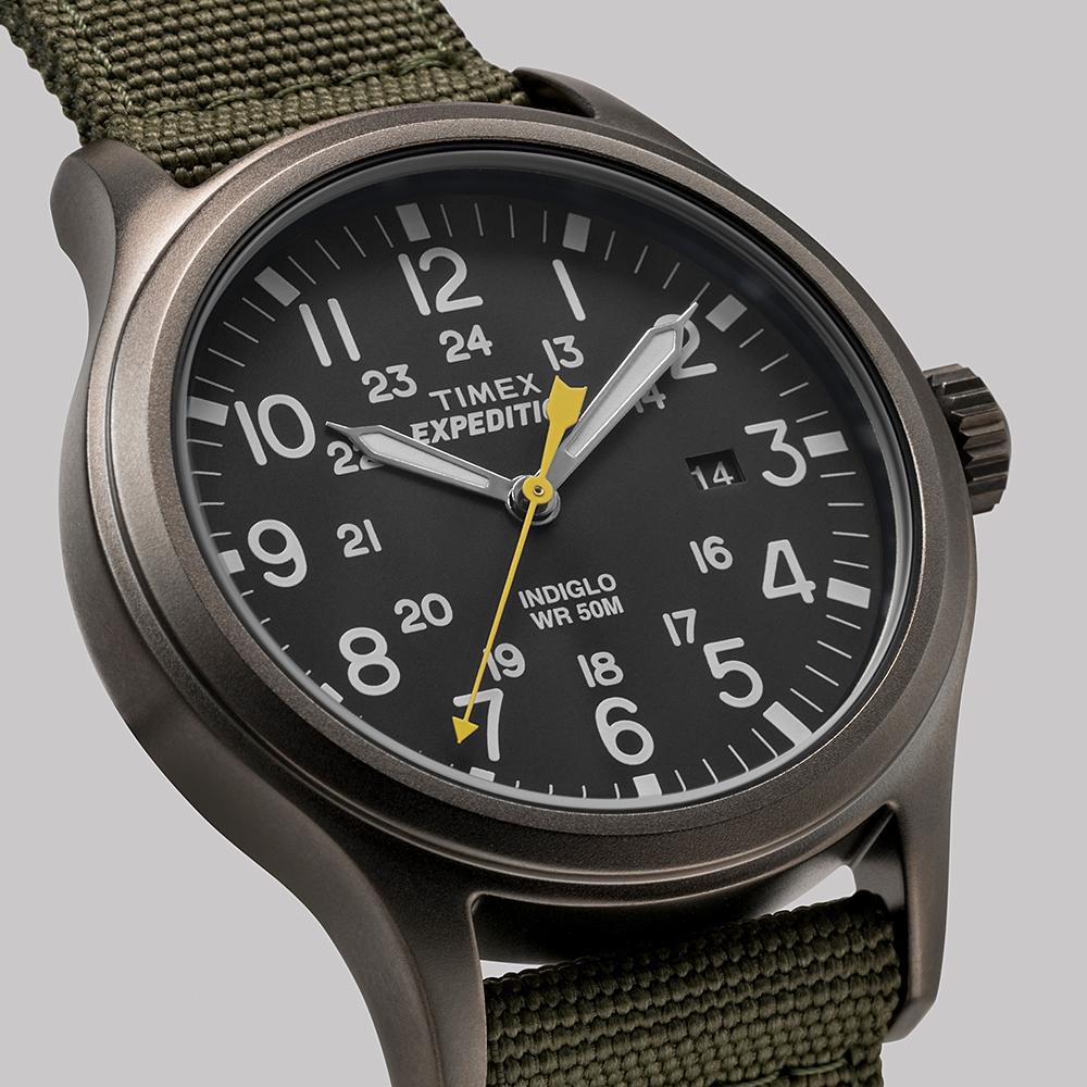 [Timex] Expedition Scout Khaki Strap Indiglo Backlight Watch 40mm T49961