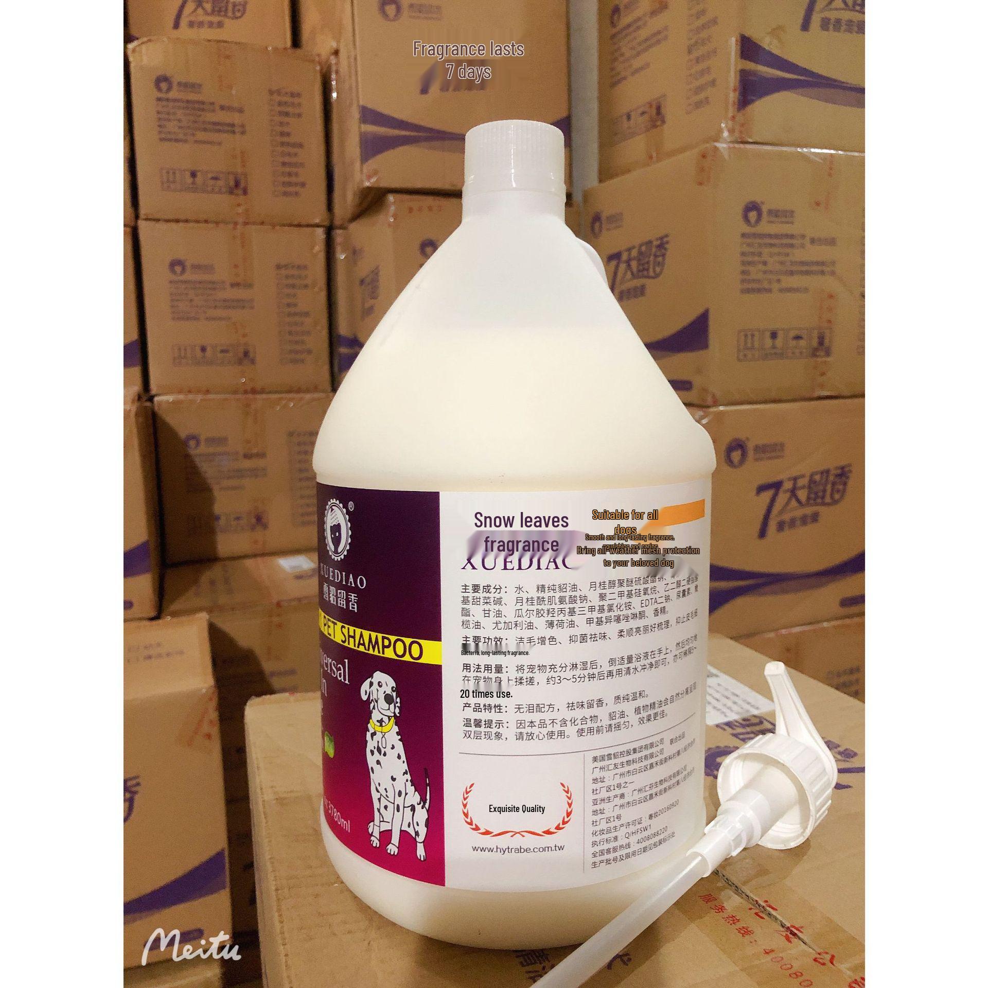 

Ferret Pet Bath Gel - Long-Lasting Scent, 3.78L Shampoo for Ferrets and Dogs Bucket + Pump