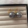 Classic Simple And Bright Pearl Ear Buckle Earrings, Commuting Simple Temperament Multi-Color Daily High-Grade Gentle Earrings