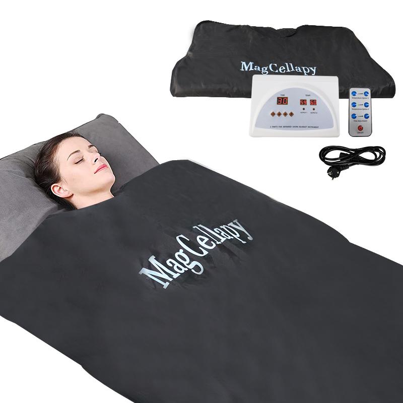 Far Infrared Sauna Blanket for Weight Loss | Home Detox Slimming Blanket with Remote Control | for Body Shaping, Fitness & Postpartum Recovery