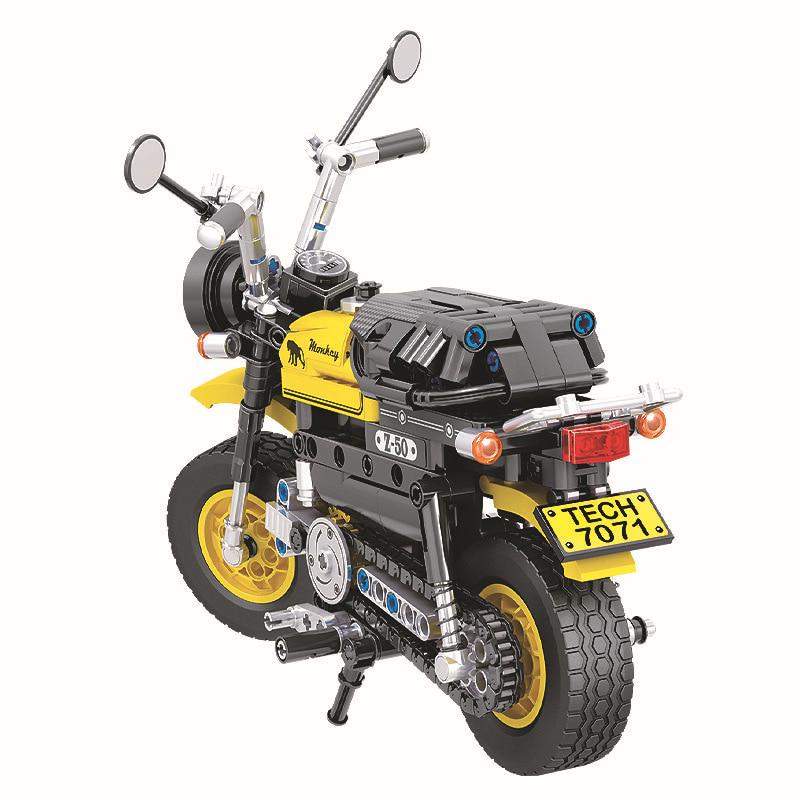 New 402pcs Technic Mini Motorcycle Motorbike Building Blocks Bricks Model Toy